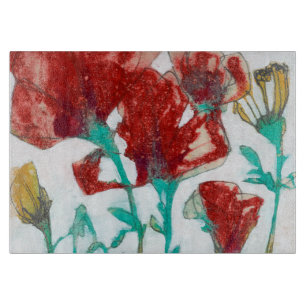 Flower Expression II Cutting Board