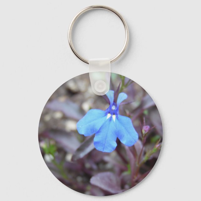 Flower Face Key Ring (Front)
