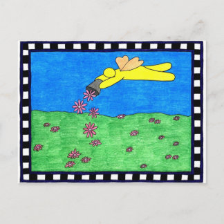 Flower Faerie Postcard