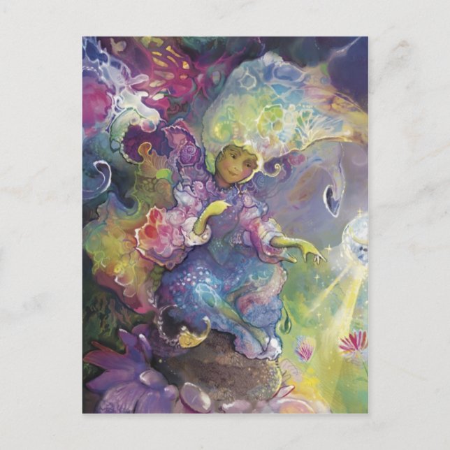 Flower Faery*** Postcard (Front)