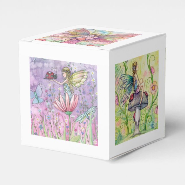 Flower Fairies Fantasy Art Favour Box (Front Side)