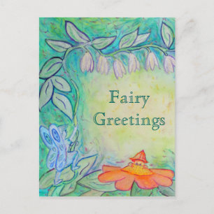 Flower Fairies Greeting Customised Postcards