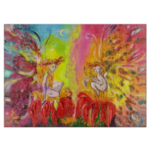 FLOWER FAIRIES OF DAWN Fantasy Cutting Board