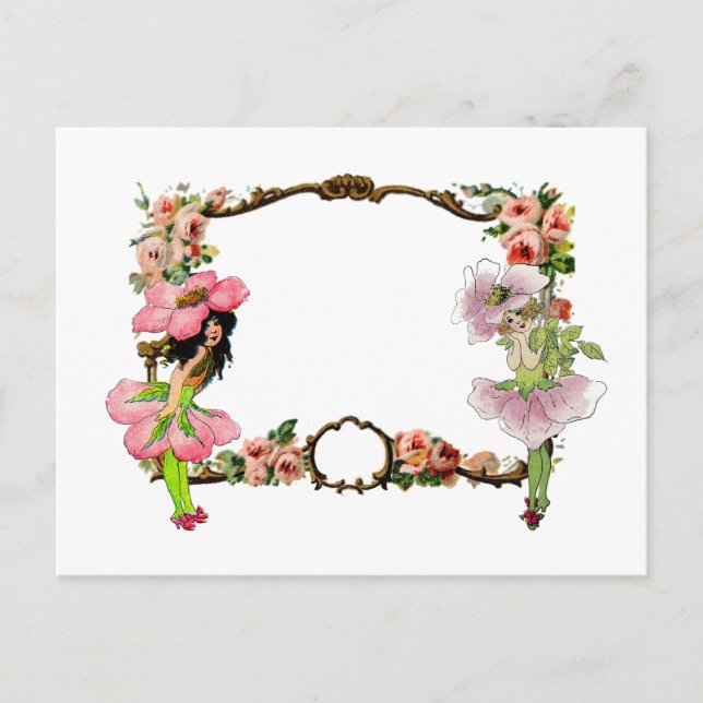 Flower Fairies personalised Postcard (Front)