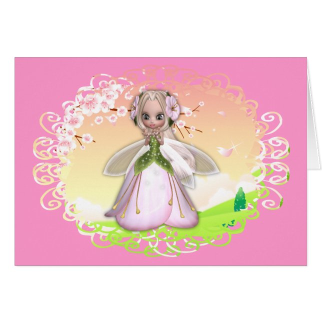 Flower Fairy Design 1 (Front Horizontal)