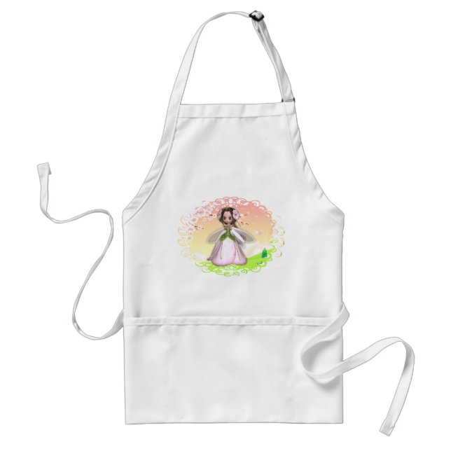 Flower Fairy Design 2 Standard Apron (Front)