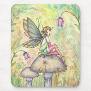Flower Fairy Fantasy Art by Molly Harrison Mouse Mat