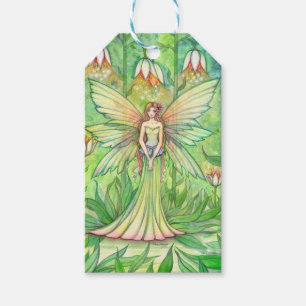 Flower Fairy Fantasy Art Gift Tags