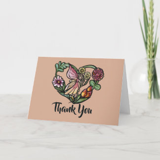 Flower Fairy Garden Fairies Card