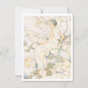 Flower Fairy, Laura Coombs Hills, Art Postcard