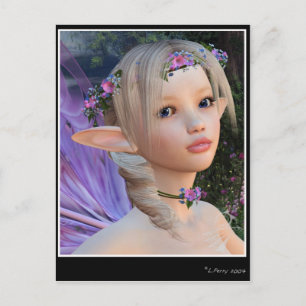 Flower Fairy Postcard