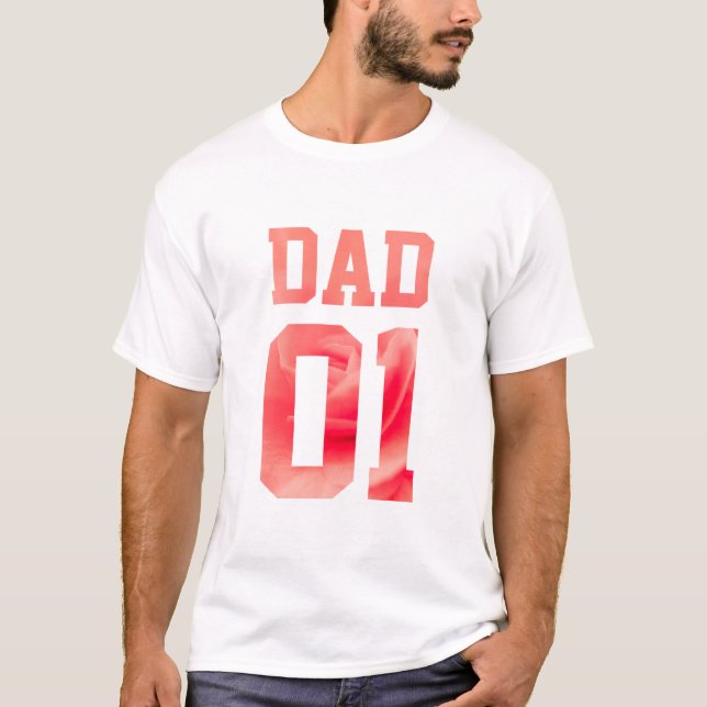 Flower Family - Dad 01 T-Shirt (Front)