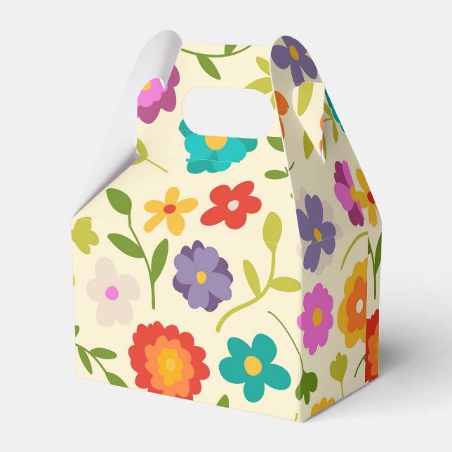 Flower Favour Box (Front Side)