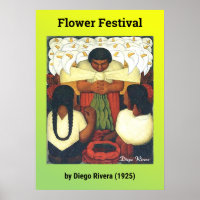 Flower Festival by Diego Rivera (1925)