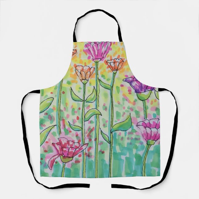 Flower Field Apron (Front)