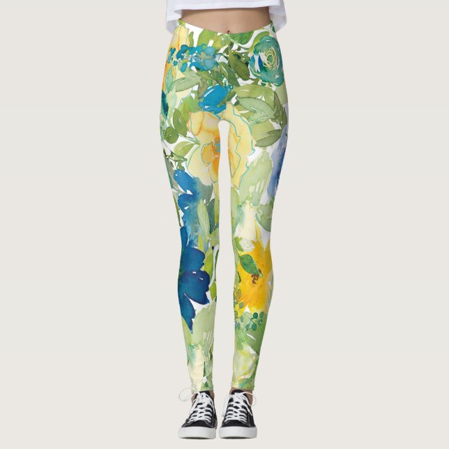 Flower Field Leggings (Front)