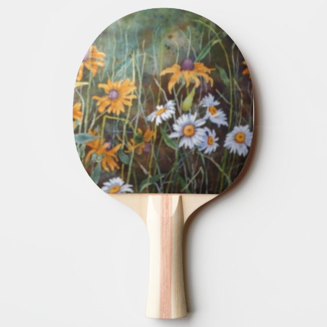 "Flower Field" Ping Pong Paddle (Back)