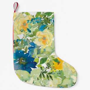 Flower Field Small Christmas Stocking