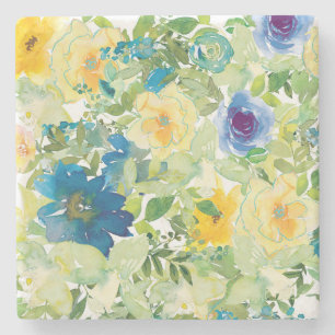 Flower Field Stone Coaster