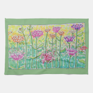 Flower Field Tea Towel