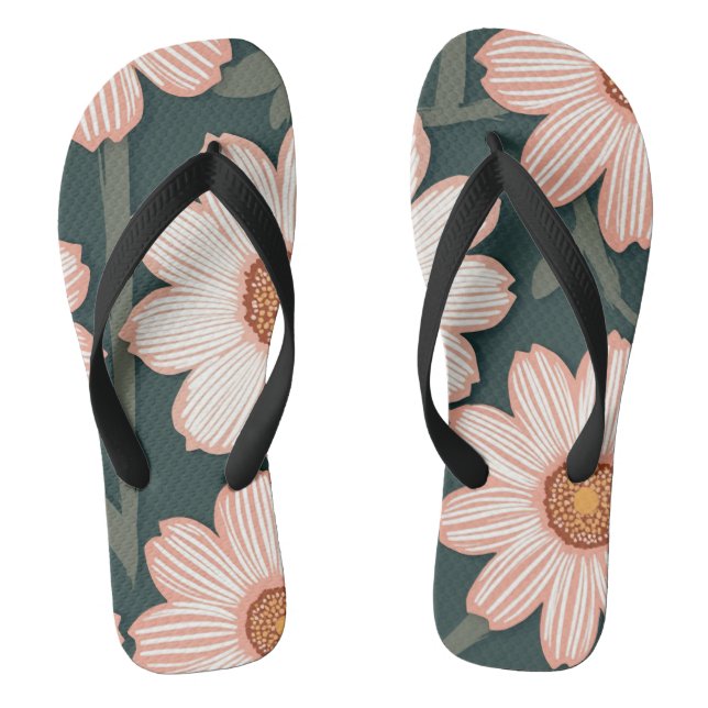 flower flip flops (Footbed)