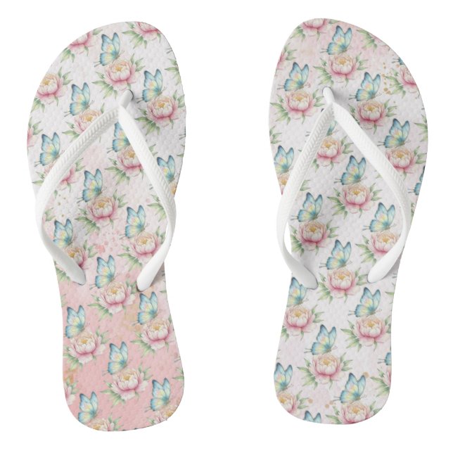 Flower Flip Flops (Footbed)