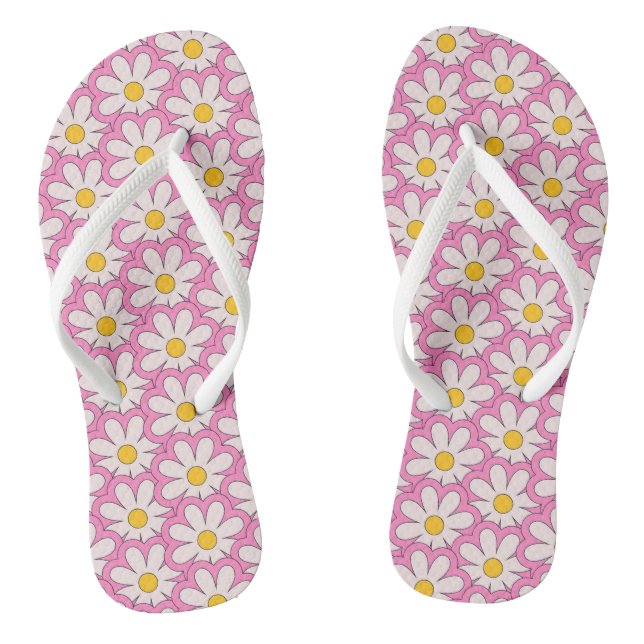 Flower Flip Flops (Footbed)