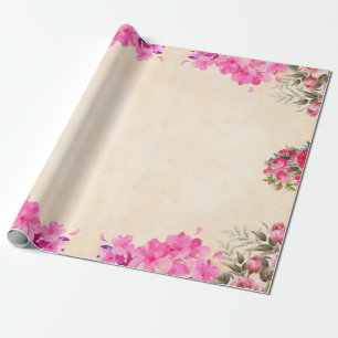 Flower floral background paper