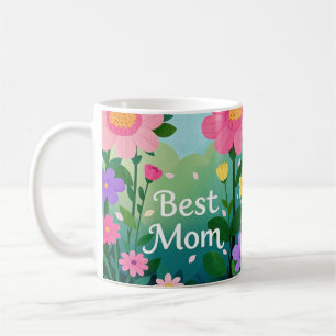 Flower Floral Best Mum Garden  Coffee Mug