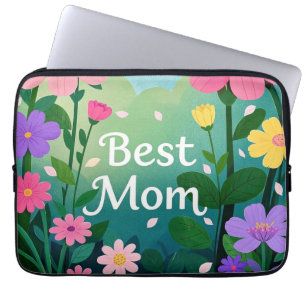Flower Floral Best Mum Garden Laptop Sleeve