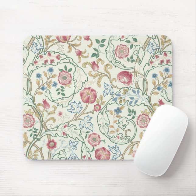 Flower, Floral Pattern, William Morris Mouse Mat (With Mouse)