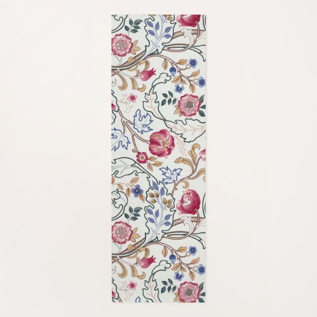 Flower, Floral Pattern, William Morris Yoga Mat (Front)
