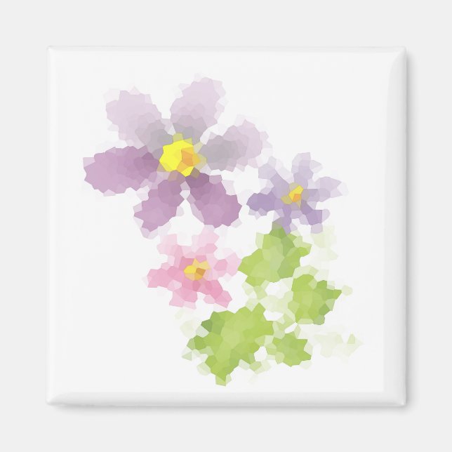 Flower flower mosaic 2 magnet (Front)