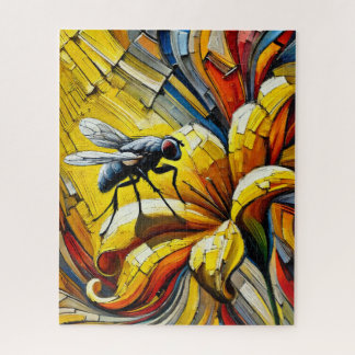 Flower Fly 500 Piece Puzzle