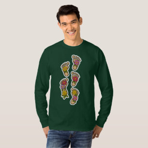 Flower Footprints – Walk in Beauty and Joy T-Shirt