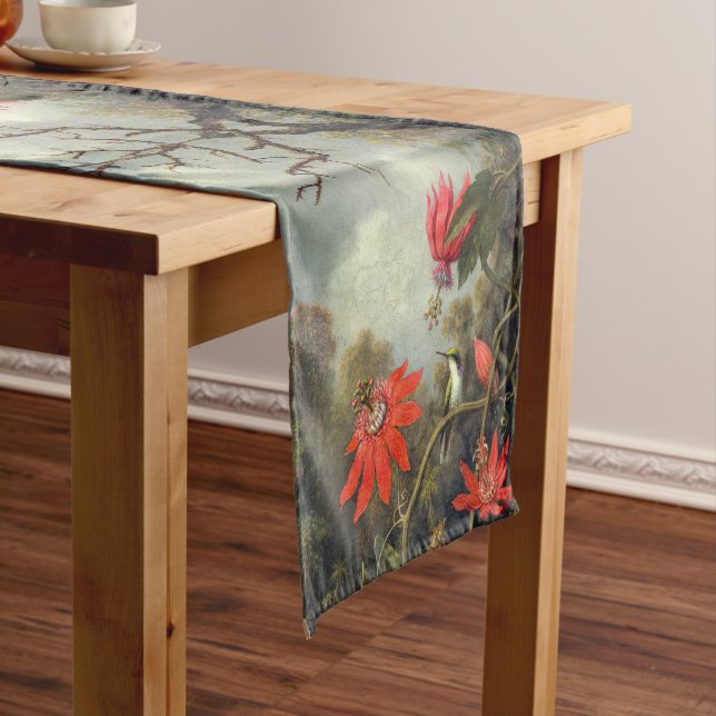 Flower Forest Mirage Short Table Runner (In Situ)