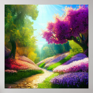 Flower Forest  Poster