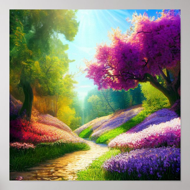 Flower Forest  Poster (Front)