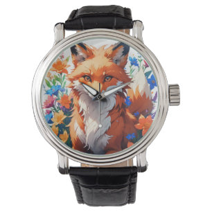 Flower Fox Watch