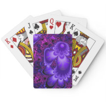 Flower Fractal Playing Cards