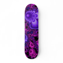 Flower Fractal Skateboard Deck