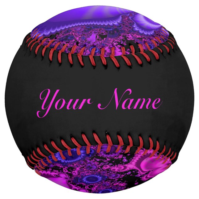 Flower Fractal Softball (Front)