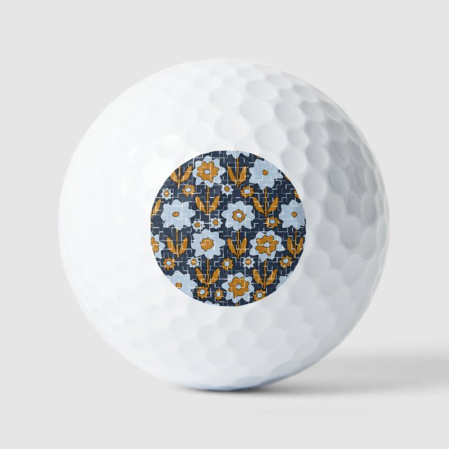 Flower Fragments Golf Balls (Front)