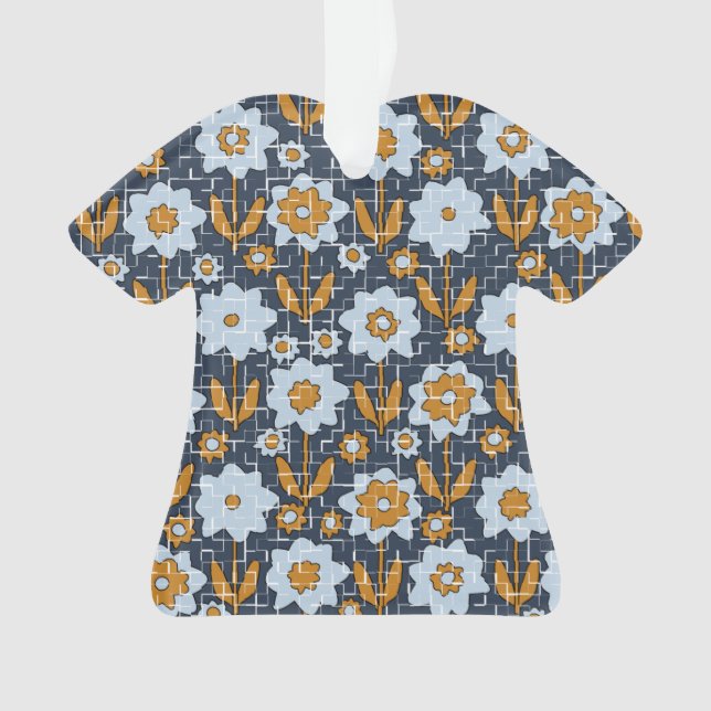 Flower Fragments Ornament (Front)