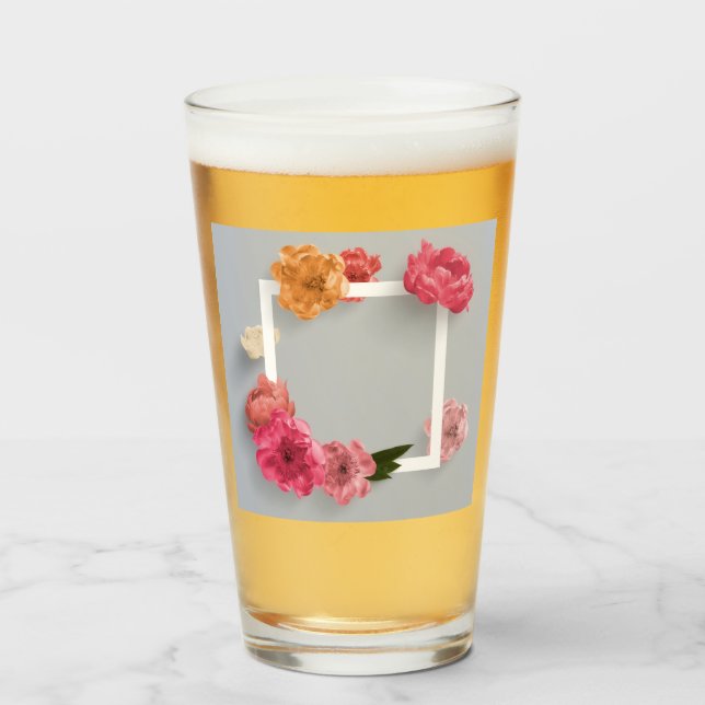 Flower Frame Glass (Front Filled)