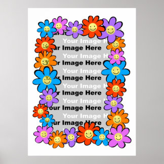 Flower Frame Poster