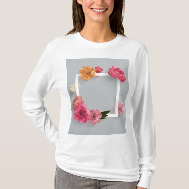 Flower Frame T-Shirt (Front)