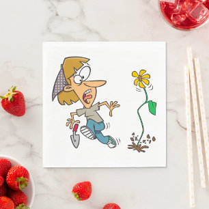 Flower Fright Napkin