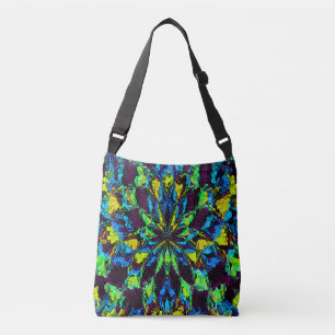 Flower fun in the 60's..... crossbody bag