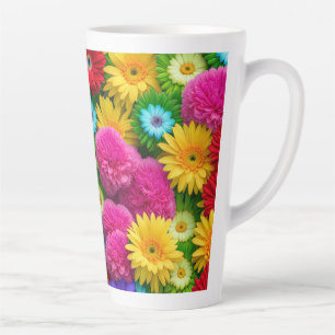 Flower Garden #812 - Latte Mug